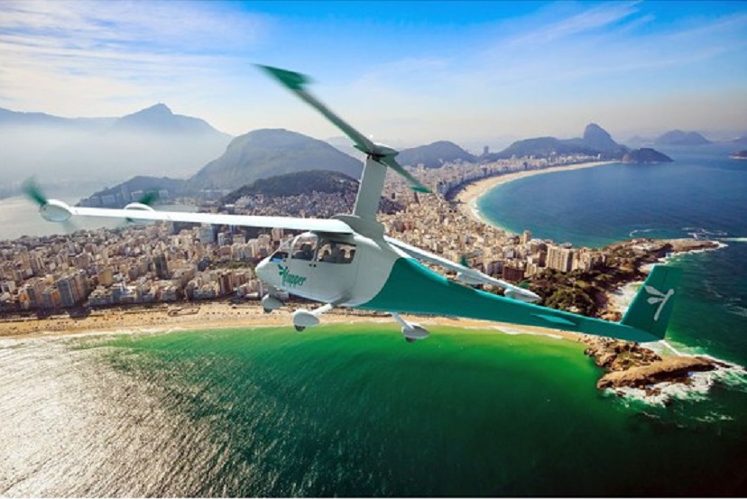 The Jaunt Journey air taxi combines helicopter and fixed-wing flight capabilities